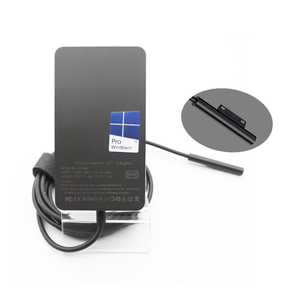 מטען סיטונאי למחשב נייד Surface Pro 65W עבור Microsoft Surface Pro <span class=keywords><strong>7</strong></span> <span class=keywords><strong>6</strong></span> 5 4 <span class=keywords><strong>X</strong></span> Laptop 4 <span class=keywords><strong>3</strong></span> Book Go 15V 4A <span class=keywords><strong>6</strong></span>-Pin OCP - Product Image 2