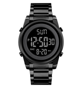 Reloj Deportivo Cronógrafo de Lujo Skmei 1611 <span class=keywords><strong>Nuevo</strong></span> de 2020, Digital, de Acero Inoxidable, Resistente al Agua, con Alarma, Luminoso y Cronómetro - Product Image 1