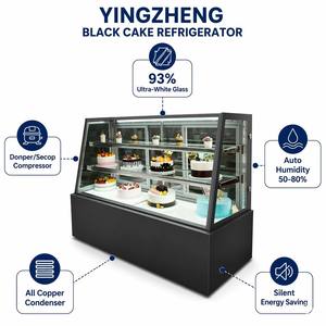 Vitrine à gâteaux verticale commerciale de 300L-700L avec design ultra-silencieux et système d'économie d'énergie pour café - Product Image 6