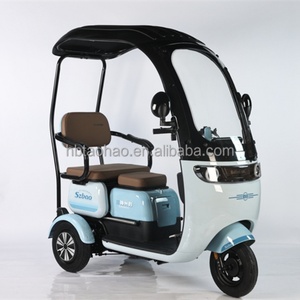 Triciclo Eléctrico de Tres Ruedas al por Mayor de Fábrica, Carrocería Abierta, Motor sin Escobillas, Luces LED, Uso para Pasajeros de Alta Velocidad - Product Image 3