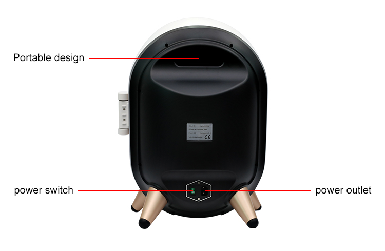Dermoscopy Digital Diagnostic Portable Skin Analyzer Luxury Protect Privacy