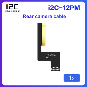 สายแพ I2C เปล่าสำหรับ <span class=keywords><strong>iPhone</strong></span> 12 Pro Max อะไหล่กล้องหลังสำหรับซ่อมโทรศัพท์มือถือ PCB FPC 0.5/1/2/2 5X สำหรับ <span class=keywords><strong>iPhone</strong></span> 12PM - Product Image 4