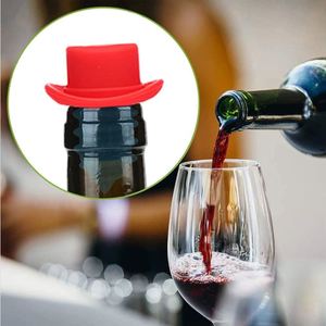 Accessoires de cuisine étanches : Bouchons de bouteille de vin et bouchons de flacon réutilisables en silicone - Product Image 4