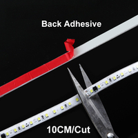 Bande lumineuse LED 220V 2835, 10 cm de coupe non nécessaire, 120 LED/m, bande lumineuse LED IP65 étanche, flexible