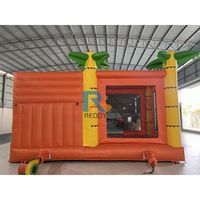 Château gonflable de qualité commerciale avec piscine à vendre, château gonflable professionnel pour sauter