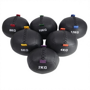 Balón Medicinal con Peso para Gimnasio, Balón de Ejercicio con Código de Color y Sin Rebote para Entrenamiento de Potencia Explosiva en <span class=keywords><strong>CrossFit</strong></span> - Product Image 2