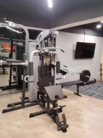 Appareil de musculation tout-en-un pour la maison, machine Smith, entraînement de musculation, renforcement des jambes, exercices des bras, entraînement en intérieur, acier