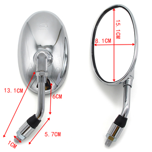 Accesorios de la motocicleta espejo retrovisor para Honda NV400 NV600 NV750 sombra VT250 <span class=keywords><strong>Magna</strong></span> 250 VF700C VF750C VF1100C <span class=keywords><strong>Magna</strong></span> STEED400 - Product Image 2