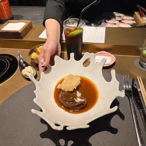 Plato para Vegetales Color <span class=keywords><strong>Coral</strong></span>, Apto para Uso en Hogares, Hoteles y Restaurantes, Ideal como Vajilla Formal para Frutas y Ensaladas - Product Image 2