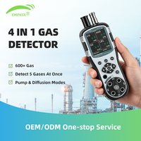 Detector de Difusión de Gas a Prueba de Explosiones O2 CO H2S LEL, Analizador de Inflamables de Alta Precisión Antideslizante, Sensor de Gas Electroquímico Catalítico