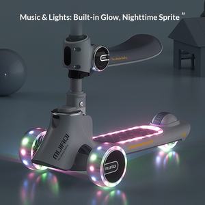 Nouvelle <span class=keywords><strong>trottinette</strong></span> pour enfants PP <span class=keywords><strong>Trottinette</strong></span> à 3 roues avec siège Pliable pour les garçons et les filles de plus de 3 ans - Cadeau d'anniversaire - Product Image 3