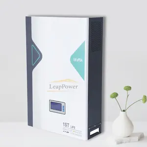 Factory price Solar energy storage batteries lifepo4 100AH 5kw 51.2V home use wall mounted all in one battery for house and shop
