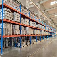 Système de rayonnage automatisé à grande capacité pour entrepôt, rayonnage à palettes haute baie 2000 kg, pour l'exécution des commandes e-commerce, usine OEM