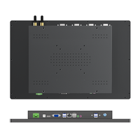 PC Panel Industri Tangguh Tertutup Modul WiFi 4/5G Layar Sentuh Kapasitif Anti Debu untuk Mesin Vending