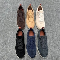 Chaussures de sport rétro, mocassins sportifs en cuir véritable, doublure respirante, lacets, antidérapantes, confortables, amortissantes, soutien de la voûte plantaire, chaussures de marche