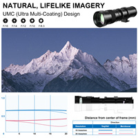 Téléobjectif 420-800 mm, Objectif EF + Bague T pour Canon, Super Téléobjectif pour Rebel T8i T7i T7 T6 T6s T6i 1D 5D 6D 90D 80D 77D