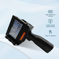 Machine de codage portable 600 DPI avec écran tactile, imprimante portable pour le marquage des dates de produits, des lots et des codes QR en entrepôt