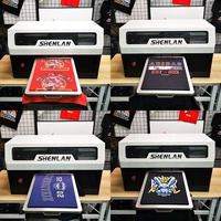 Imprimante textile DTG pour t-shirts A3 avec deux têtes d'impression XP600, machine d'impression textile haute vitesse en 2 minutes
