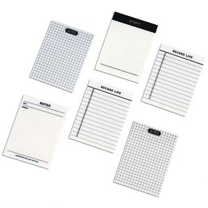 Blocs-notes autocollants transparents et imperméables pour étudiants, imprimés et programmables, vente en gros - Product Image 1