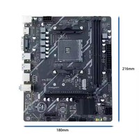 Carte mère AMD A320 d'origine, socket AM4, interface M.2 NVME DDR4 SATA pour Ryzen 3000/4000/5000 Series pour ordinateur de bureau de jeu