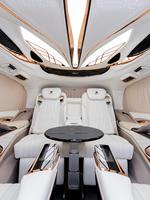 Sièges MPV à levage vertical OEM personnalisés haut de gamme et kit de mise à niveau complet de l'intérieur pour fourgons d'affaires de luxe