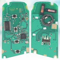 MS 4 boutons 315mhz FCCID KR55WK49863 PN YGOHUF5662 télécommande automatique intelligente porte-clés de véhicule usine à distance sans clé