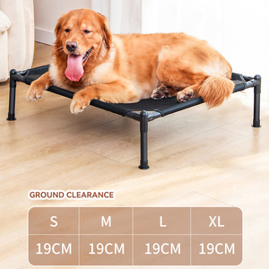 Erhöhtes Hunde bett Erhöhtes Hunde bett für kleine Hunde Tragbar mit wasch barem atmungsaktivem Mesh-Metallrahmen Kühlbett - Product Image 4