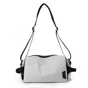 Sac de sport unisexe portable à fermeture éclair étanche, mini sac de gym décontracté en nylon, tendance et très vendu - Product Image 2