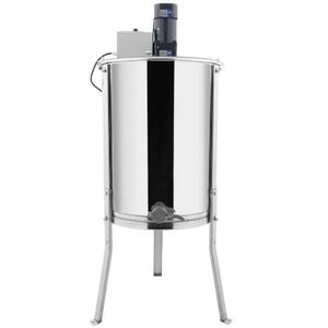 New Pomelo Electric 4-Frame Honey Extractor Separator Food-Grade Stainless Steel Honeycomb Spinner <b>Drum</b> Adjustable Height Stand - Product Image 3