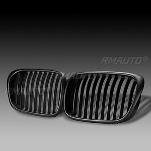 2 pièces, calandre avant noire large de style OEM pour BMW E39 Série 5 1997 1998 1999 2000 2001 2002 2003 - Product Image 5