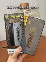 Protection d'écran pour iPhone 17 16 avec confidentialité et installation facile pour iPhone 18 Pro Max, protection d'écran en verre trempé anti-espion