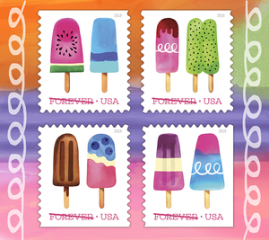 Nouvelle conception 2021 <span class=keywords><strong>Timbres</strong></span>-poste Forever pour boissons expresso, <span class=keywords><strong>Timbres</strong></span>-poste américains, Livres de 20 Estampillas Postales Forever, Autocollant récompense - Product Image 4