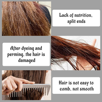 Botana aceite cabello nutritivo reparación puntas abiertas y esencia de champú de Romero