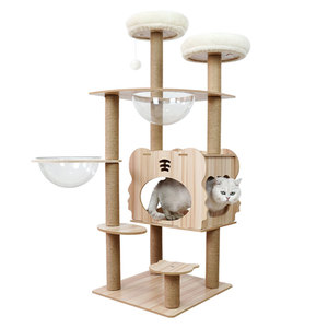 Juguetes interactivos casa gato <span class=keywords><strong>árbol</strong></span> condominio raspador Multi Sisal cuerda gatito madera gato <span class=keywords><strong>árbol</strong></span> grande <span class=keywords><strong>para</strong></span> madera gato <span class=keywords><strong>árbol</strong></span> y torre - Product Image 1