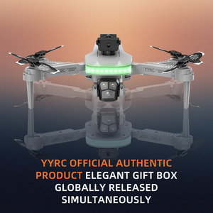 Xách tay máy ảnh kép Chụp ảnh trên không bay không người lái cho người lớn người mới bắt đầu điều khiển tay đèn Led điều khiển từ xa làm bằng nhựa bay không người lái - Product Image 3