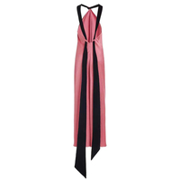 Robe trapèze sexy pour femme grande taille, design mode, en dentelle contrastante, sans manches, col halter réglable, taille empire, infroissable