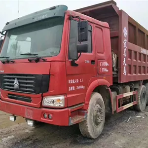 371 Dump/Dump Truck Sino Sinotruk Howo 336HP 6X4 Kipper Gebruikt Dump Trucks Te Koop Prijs Truck diesel