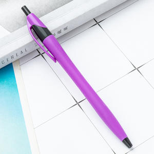 Atacado de Alta Qualidade Promocional Azul Marinho + Preto Custom LOGO Ball Pen Presente Multi Função Publicidade Plástico Canetas Esferográficas - Product Image 2