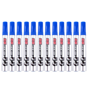 Pintura Não Tóxica Marcador Colorido Apagar Seco Whiteboard Marcador Ponta De Fibra Apagável Caneta Marcador - Product Image 1