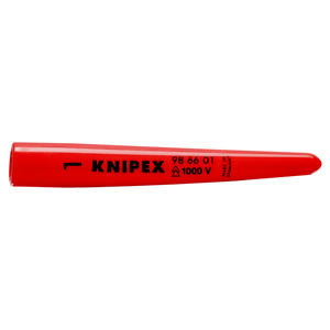 Capuchon de protection conique Knipex 98 66 01 1000 V isolé fabriqué en Allemagne - Product Image 1