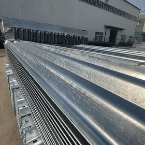 Barriera di arresto ad alta velocità triplo metallo W fascio Guardrail Anti-corrosione in acciaio barriere di traffico per uso autostradale tre onde fascio - Product Image 1