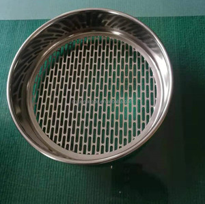 Tamiz de Prueba de Placa Perforada de Acero Inoxidable, Cumple con la Norma ISO 3310, para Pruebas de Suelo y Polvo - Product Image 6