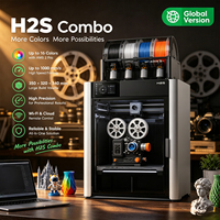 Imprimante 3D en caoutchouc EU/UK Bambo Lab H2C H2S H2D P1S P2S A1
