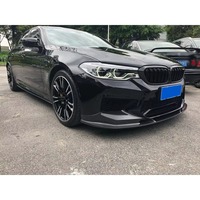Lèvre de pare-chocs avant en fibre de carbone pour BMW F90 M5 2018 2019