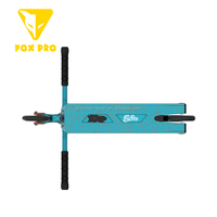 Fábrica china pop scooter pro gratuita aluminio bmx antideslizante extrema doble patada scooters pie truco scooters freestyle pro