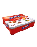 Boîte en métal réutilisable personnalisée de la marque DADI pour fruits, bonbons et confiseries assorties, emballage cadeau et rangement