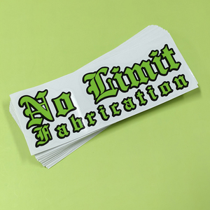 Autocollants personnalisés avec logo pour la promotion de votre entreprise, autocollants en vinyle imperméables pour vitres de voiture, lettrage transfert, découpe sur mesure, impression d'autocollants. - Product Image 4