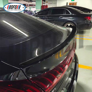 Aileron arrière en fibre de carbone véritable, finition mate, universel, compatible avec <span class=keywords><strong>AUDI</strong></span> A5L S5 Coupé, coffre de voiture, aileron A5L - Product Image 5