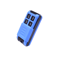Control Remoto Universal YET2237 para Puerta de Garaje 433.92MHZ ABS 4 Botones Aprendizaje/Encriptación/Clonación Llavero