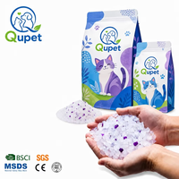 Litière pour chat en cristal, contrôle des odeurs ultra-efficace, gel de silice super absorbant, faible teneur en poussière, longue durée, anti-adhésif, pour plusieurs chats à la maison